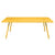 rechteckiger Tisch Luxembourg metall gelb / 207 x 100 cm - 8 bis 10 Personen - Fermob
