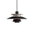 Sospensione PH 5 Mini metallo nero / Nero edizione 2025 - Ø 30 cm - Louis Poulsen