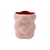 Vase Grape Small céramique rouge / Ø 24,5 x H 30 cm - POLSPOTTEN