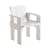 Fauteuil de repas Crate Outdoor bois blanc / Gerrit Rietveld, 1934 - Hay