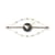Orologio Eye Clock oro metallo / By George Nelson, 1948-1960 / L 76 cm - Vitra