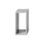 Stacked Shelf wood grey / Small rectangulaire 43x21 cm / Sans fond - Muuto