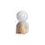 Tischleuchte Neotenic LED Petite keramik beige / Petite - Keramik / L 18 x H 26 cm - Petite Friture