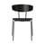 Chaise empilable Herman bois noir - Ferm Living
