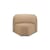Divano modulabile Bulky tessuto beige / Modulo con angoli arrotondati a 45° - Ethnicraft