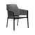 Fauteuil empilable Net Relax noir - NARDI