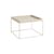 Table basse Tray métal beige / 60 x 60 x H 39 cm - Hay