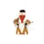 Decorazione Wooden Dolls - No. 10 legno multicolore / By Alexander Girard, 1952 - Vitra