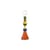Lampe de table Otello métal multicolore / H 40 cm - Slide