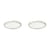 Piatto da dessert La Mère ceramica bianco / Ø 18 cm - Set di 2 - Serax