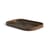 Plateau Organic verre marron / 42 x 24 cm - peint main - Ethnicraft