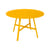 So’O Round table metal yellow / Ø 117 cm - 6 personnes - Fermob