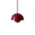 Sospensione Flowerpot VP10 metallo rosso / Ø16 cm - By Verner Panton, 1969 - &tradition