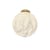 Carrara Large Ceiling light glass white gold / Ø 28 cm - Marble effect glass - It's about Romi