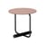 Couchtisch ToTo leder braun / Ø 45 x H 42 cm - Sattelleder - Zanotta