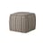 Pouf d'extérieur Zahara Outdoor tissu gris - Ethnicraft