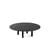 Table basse 01 Small métal noir / Ø 68 x H 20 cm - Serax