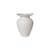 Vase Florentina Small céramique blanc / Ø 16 x H 22,5 cm - BROSTE COPENHAGEN