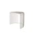 Beistelltisch Curva metall beige / 34 x 48 x H 45 cm - AYTM