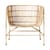 Fauteuil Cuun fibre végétale bois naturel / Rotin - House Doctor