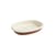 Plat de service Barro Large céramique blanc / 36 x 27 cm - Hay