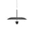 Suspension Kantarell LED métal noir / Ø 55 cm - NEW WORKS