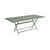 Table pliante Caractère métal vert / 90 x 190 cm - 8 à 10 personnes - Fermob