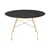 Table ronde Glossy Marble  / Ø 128 cm - Grès effet marbre - Kartell