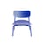 Fauteuil bas empilable Fromme métal bleu / Aluminium - Petite Friture