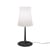 Lampada da tavolo Birdie Easy Small materiale plastico nero / H 43 cm - Foscarini