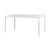 Table rectangulaire Piave blanc / 160 x 90 cm - Stratifié texturé - NARDI