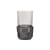 Verre Trama Large plastique gris / H 15 cm - Kartell