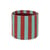  Basket textile red / H 17 cm - NOBODINOZ
