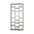 Bücherregal New York 007 holz grau / L 110 cm x H 224 cm - POP UP HOME
