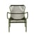 Fauteuil bas Loop Lounge   / Empilable - Cordage polypropylène tissé main - Vincent Sheppard