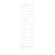 Montante murale  metallo bianco / Set di 2 - H 75 x P 20 cm - String Furniture