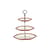 Servierplatte Les Objets Mouleversants keramik rot / 3 Tabletts - Serax