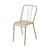 Stapelbarer Stuhl T37 Tressée metall beige / Neuauflage 1937 - Geflochtene Sitzfläche - Tolix