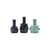 Set de 3 mini vases Molly 02 multicolore - Serax