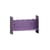 Wandregal Pli Vague by Uchronia metall violett / B 30 x T 15 cm - TIPTOE