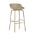 Hyg High stool plastic material beige / H 75 cm - Polypropylene - Normann Copenhagen