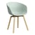 Fauteuil  About a chair AAC22 plastique vert / Recyclé - Hay