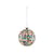 Palle di Natale Proust 1 vetro multicolore Ø 9 cm / By Alessandro Mendini - Decorata a mano - Alessi
