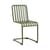 Sedia Palissade Cantilever metallo verde - Hay