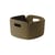 Restore Basket textile green / 28 x 28 cm - Recycled plastic bottles - Muuto
