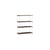 Regal Shelving System - s.115.1.A holz braun / B 85 x H 115 x T 35 cm - MOEBE