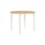 Meko Round table natural wood / Ø 100 cm - 2 to 4 people - NOO.MA
