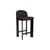 Chisel 35 Low Bar chair textile brown / Height: 65 cm - Fabric upholstery - Hay