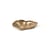 Oyster Bowl gold metal / Trinket bowl  - Brass / 10 x 7 cm - Ferm Living