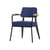 Fauteuil rembourré Fauteuil Direction tissu bleu / Jean Prouvé, 1951 - Vitra